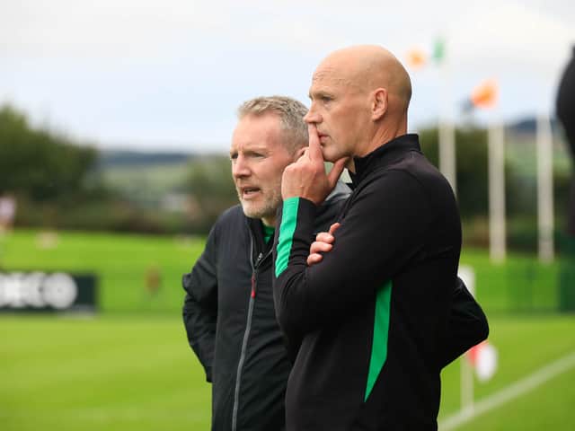 Newbridge joint managers, Gary Hetherington and Kevin Brady.