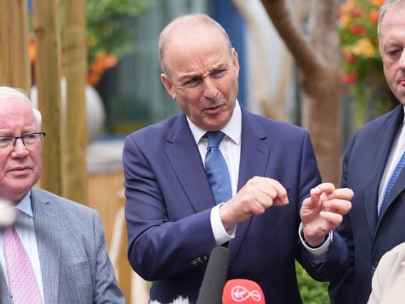 Micheal Martin speaks