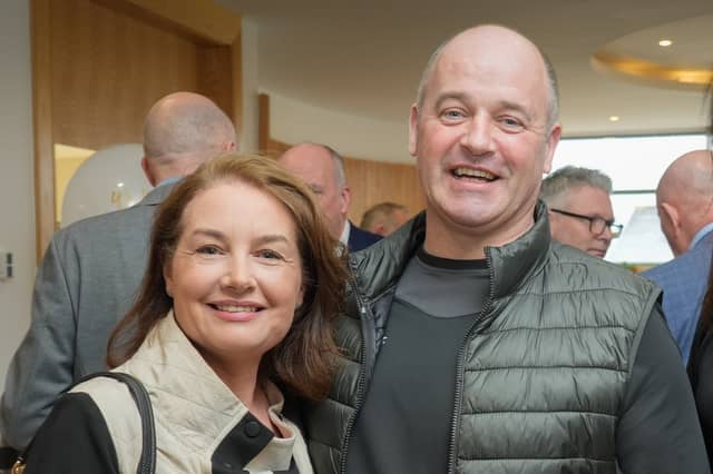 Pearce and Ellen Kelly, directors at Kelly’s Supermarkets headquartered in Maghera