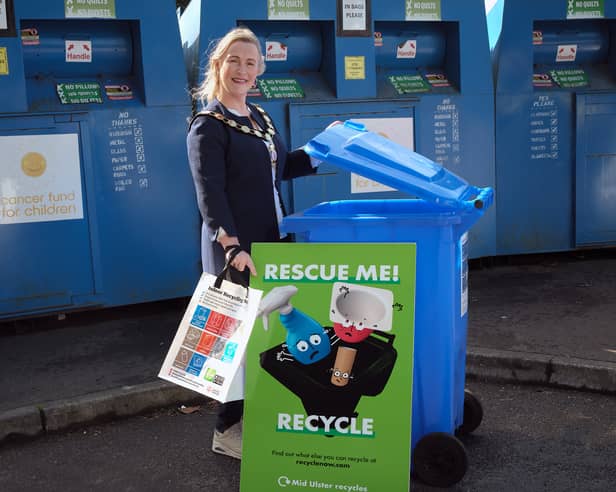 Chair of the Council, Councillor Deirdre Varsani, is encouraging residents to continue with their fantastic recycling efforts this recycle week and every week.