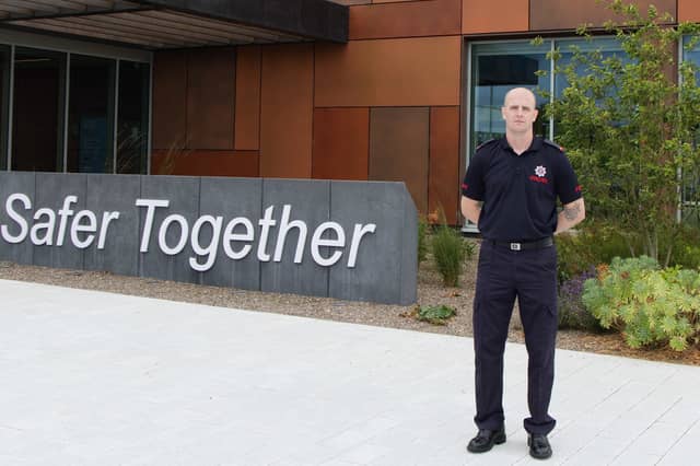t was a momentous day (Thursday 10 September 2026) for NIFRS as it celebrated the graduation of 26 New Wholetime (Full-time) Firefighters from its LDC. Pictured is Wholetime Firefighter from Derry, Ryan McCloskey.