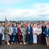 Aontú representatives at the party's annual think-in which was held in Derry at the weekend.