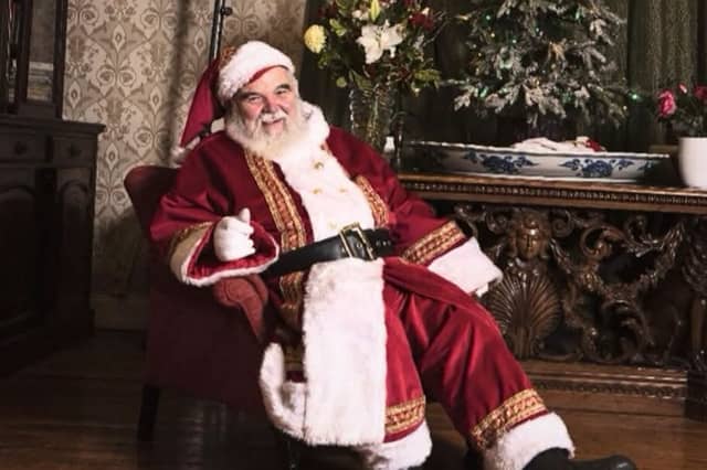 Brian McCluskey was well known for playing the role of Santa.