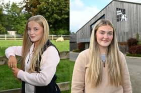 Left:  Sophie Plews from Altnagelvin and right: Aimee Taylor from Curran.