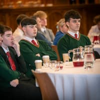IN PICTURES: Derry students quiz Mayor on what a new Ireland could look like
