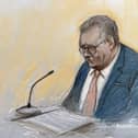 Jeffrey Donaldson court sketch