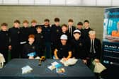 Pupils from Holy Cross College Strabane who attended  the highly successful Future Pathways careers event.