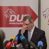 DUP says former leader Donaldson ‘deserves every day’ of 15-year sentence