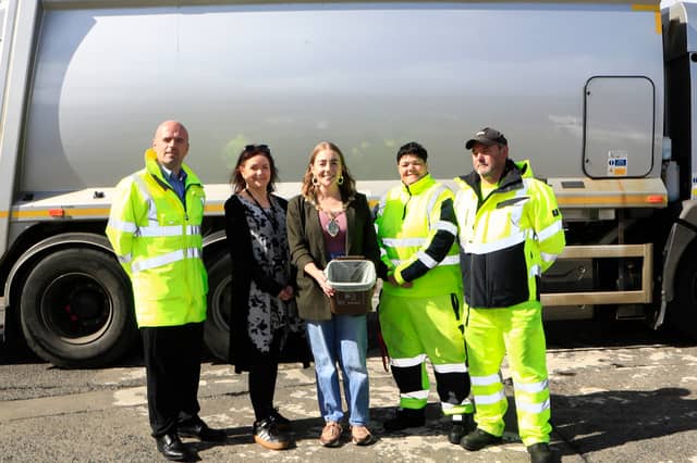 School competition challenges local pupils to spread vital food and garden waste recycling messages through art.
