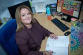 St. Eugene's new Principal, Mrs. Aine Deane pictured this week.