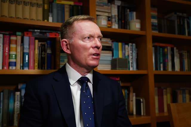 Northern Ireland Secretary Sir Chris Bryant met with Stormont ministers (Zoe Head-Thomas/PA)