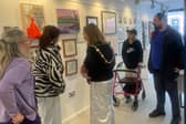 Mayor visits Unheard Voices Exhibition.