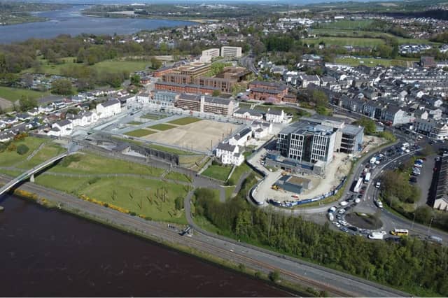 Work is now underway on the introduction of new permanent traffic management measures at Ebrington.