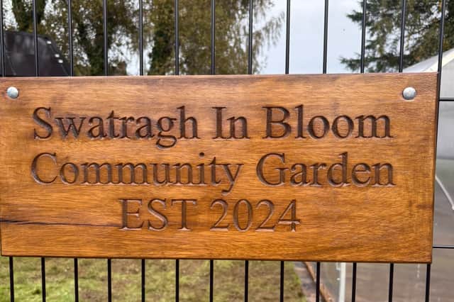 The garden is a great asset to the village.