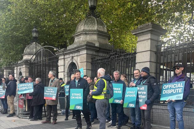 Oireachtas staff strike