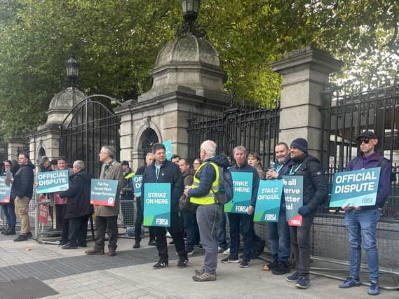 Oireachtas staff strike