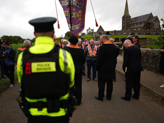 Drumcree Orange Order parade