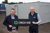 P McVey Building Systems directors Mike McVey and Adrian McVey launch Cabin Hub, a new business supplying containers, garden rooms, welfare facilities and secure storage for sale or hire across the UK and Ireland.