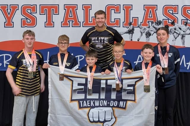 Elite Taekwondo-NI team and Mr Dean Pritchard Crystal Classic 2026