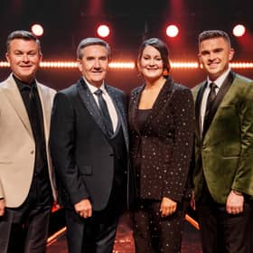 ichael English, Daniel O'Donnell, Olivia Douglas and David James.