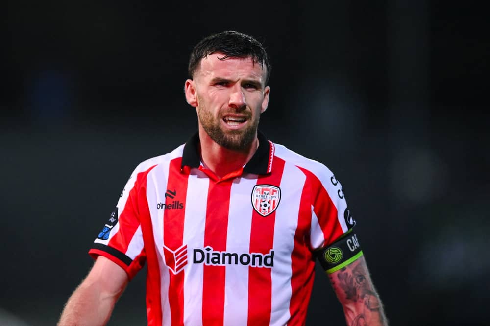 Derry City's Patrick McClean. PHOTO: Stephen McCarthy/Sportsfile.