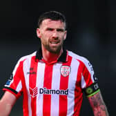 Derry City's Patrick McClean. PHOTO: Stephen McCarthy/Sportsfile.