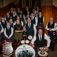 Mayor Grace Uí Niallais hosts special tribute for World Pipe Band Champions