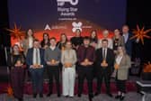 NORTHERN IRELAND'S RISING STARS CELEBRATED: Former NIHF President Vicky Green and event compere Pamela Ballantine joined sponsors Alkimii and Excel Recruitment to celebrate 14 outstanding young hotel professionals at the 2026 Rising Star Awards, held during Hospitality Exchange at the Crowne Plaza Belfast. The awards recognise emerging talent aged 30 and under who are making a significant contribution to Northern Ireland's hotel industry.