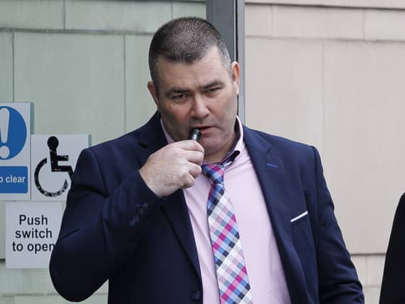 Gary O’Dowd outside Belfast Coroner's Court