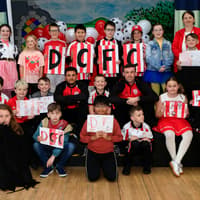 IN PICTURES: Derry City’s McClean and Smith spread cup joy at Long Tower PS