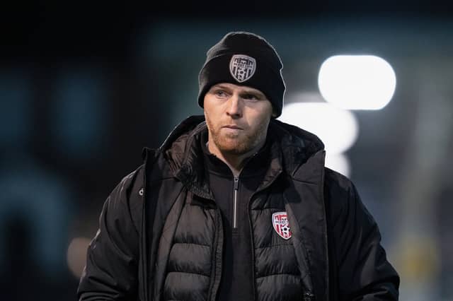 Derry City interim manager Mark Connolly