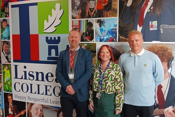 Mark Hylands and Paul Thompson from the Now Group met with Karen McAvoy, Special Educational Needs Co-ordinator from Lisneal College.
