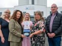 From left to right: Michelle Breslin (NWRC), Gillian Moss (NWRC) Laura Farrington (OICE), Katy Radford (OICE) Brian Dougherty, NWRC Governing Body. 