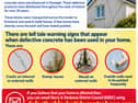 NI Defective Concrete Homeowners information leaflet.