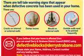 NI Defective Concrete Homeowners information leaflet.