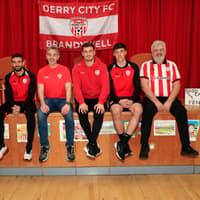 IN PICTURES: Derry City players delight Pennyburn PS