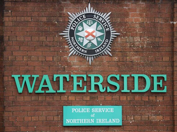 Waterside police station in Londonderry
