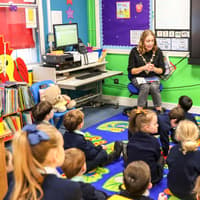 IN PICTURES: Mayor visits Long Tower Primary School to inspire young readers