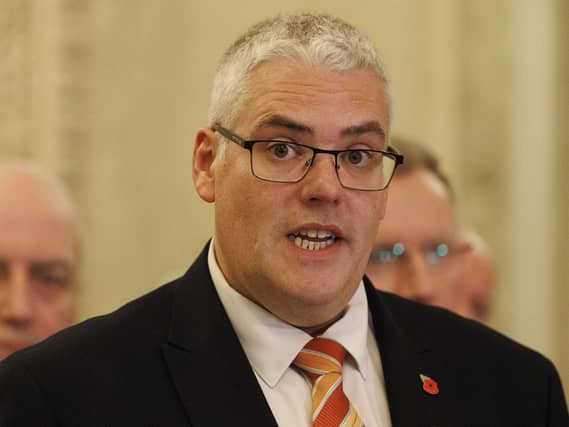 DUP leader Gavin Robinson