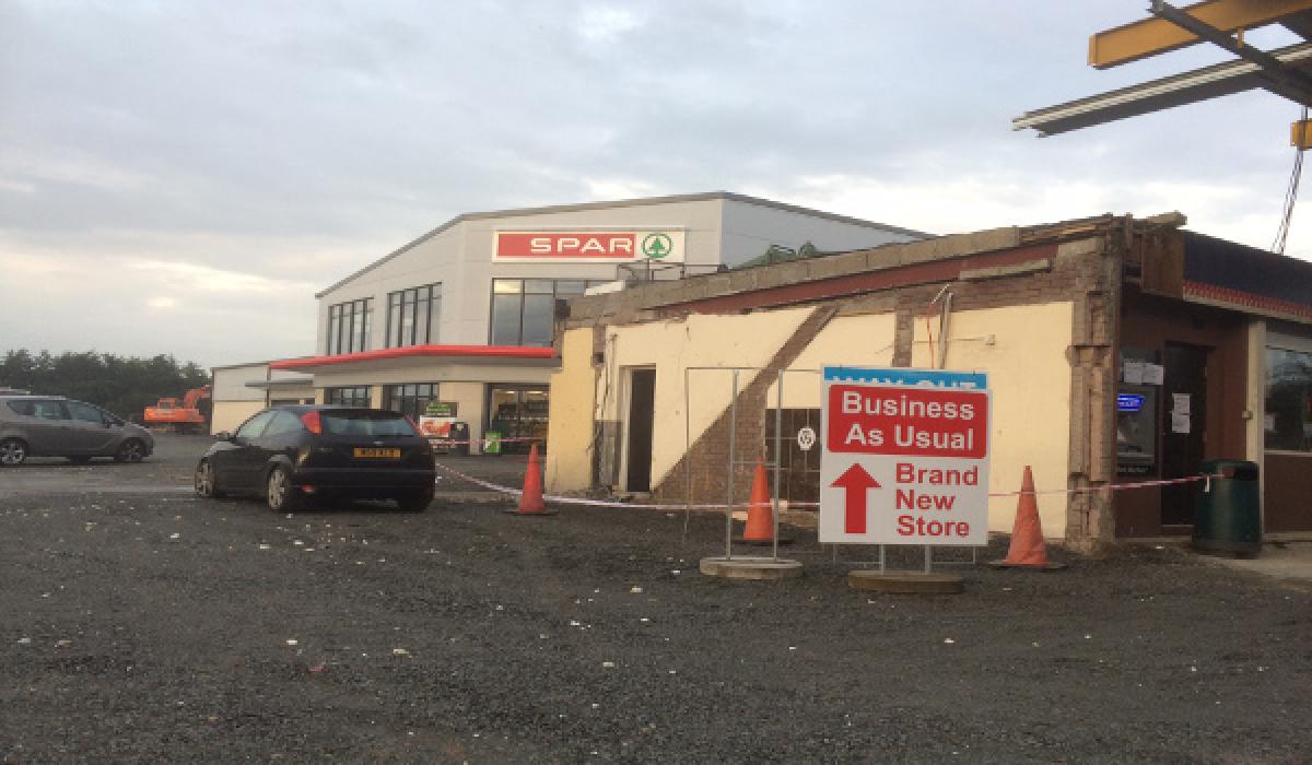 Derry's first ever drivethru restaurant has been knocked down as part
