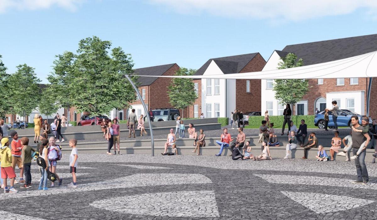 Future residents get first CGI look at planned new housing estate, "The