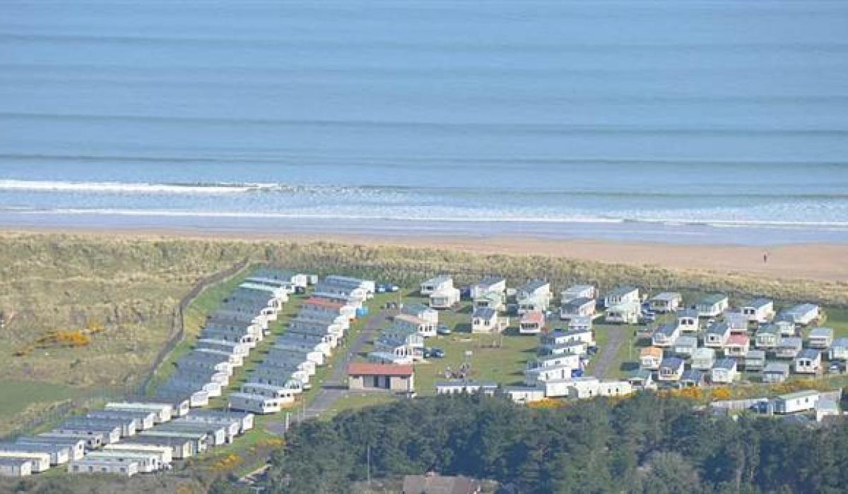 Fire causes 'extensive damage' to caravans near County Derry beach