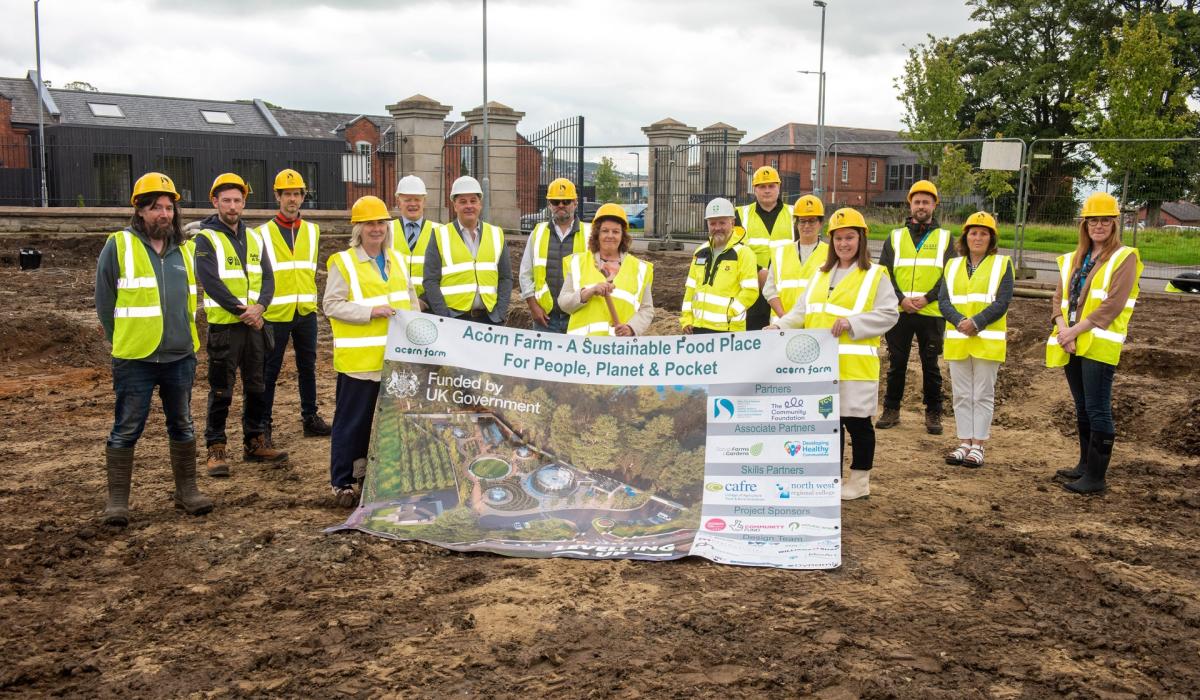 Sod cut at new St Columb’s Gate Lodge development Derry Now