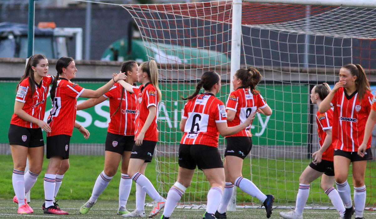 Derry City Women perform the great escape! - Derry Now