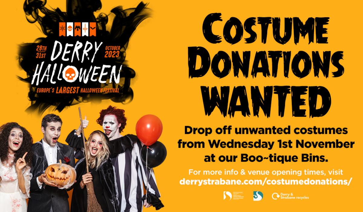 Derry public encouraged to donate to next year’s 'Halloween Swap Shop
