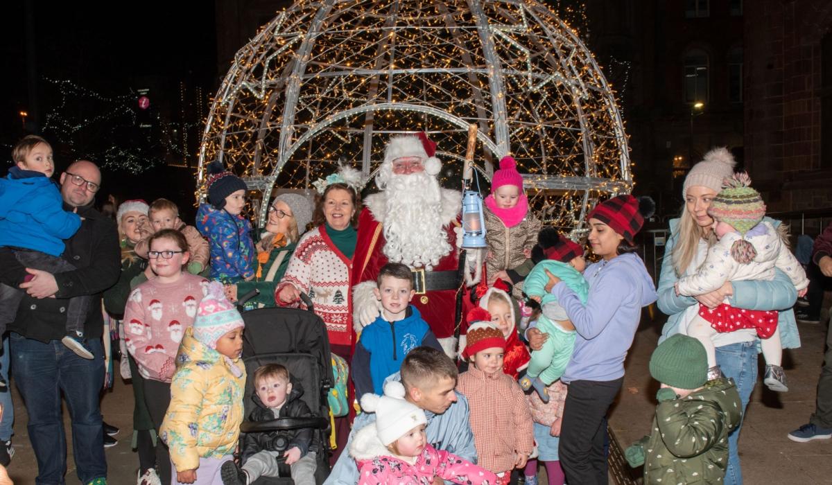 Derry's Christmas lights switched on as thousands line streets for