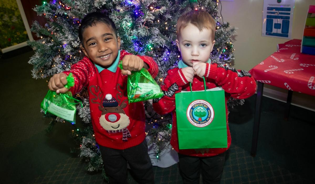 IN PICTURES: Oakgrove IPSN pupils spread festive cheer and support community