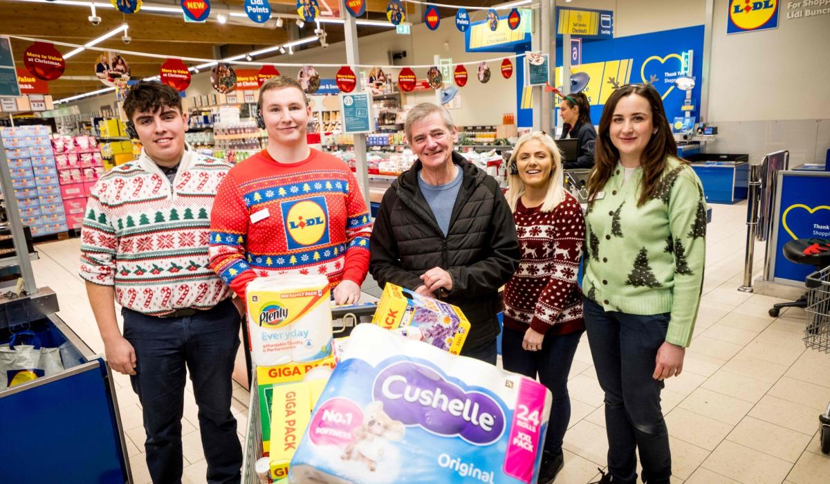 Derry shoppers raise over £8,500 for Age NI in festive 'Trolley Dash'