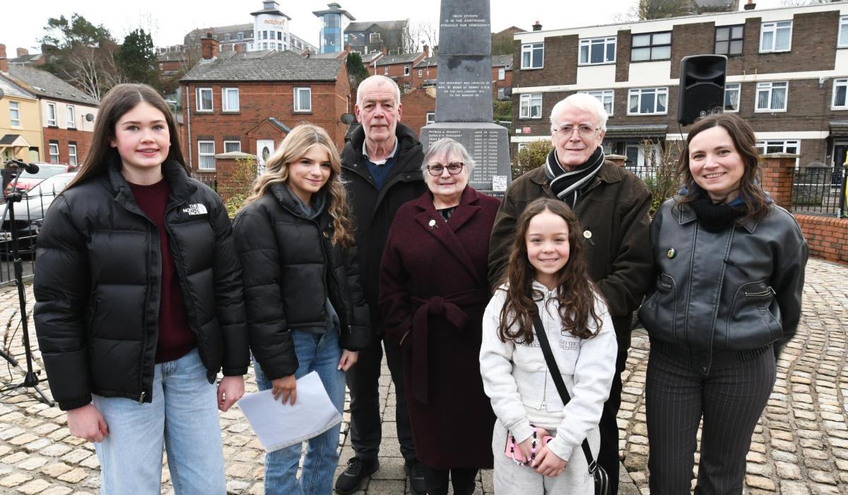 IN PICTURES: Bloody Sunday Memorial Service and talk marks 54th anniversary