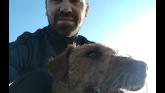 Darren and his wee buddy Jax.